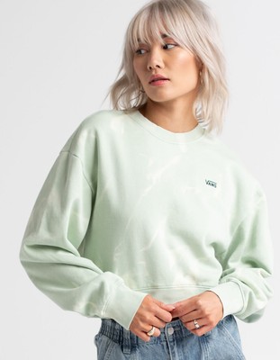 

Vans Wmns Water Wash Крест с круглым вырезом Женское цвет морской волны, Зеленый
