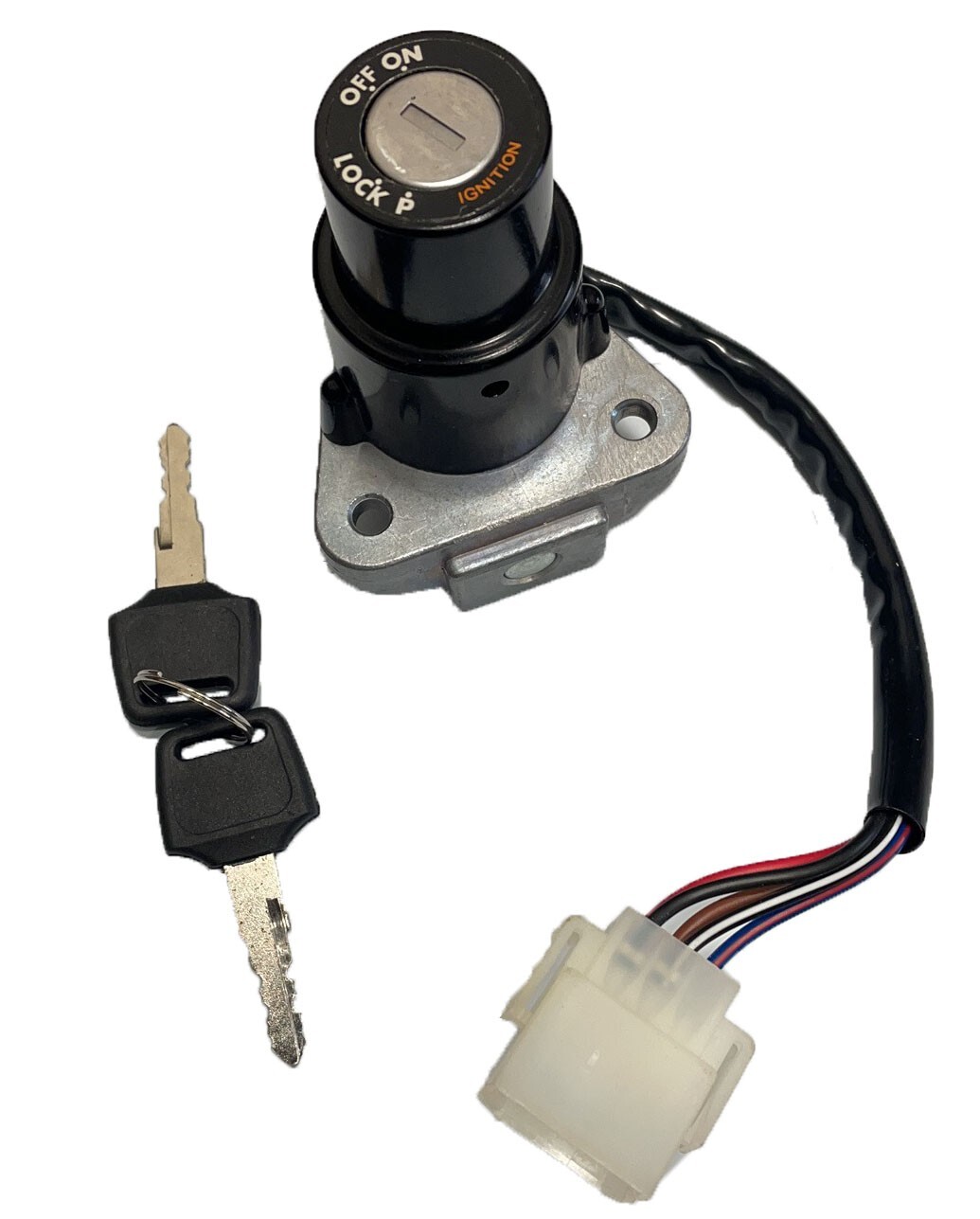 Ignition Key Switch For Yamaha XT550, XT600, 1982 - 1995