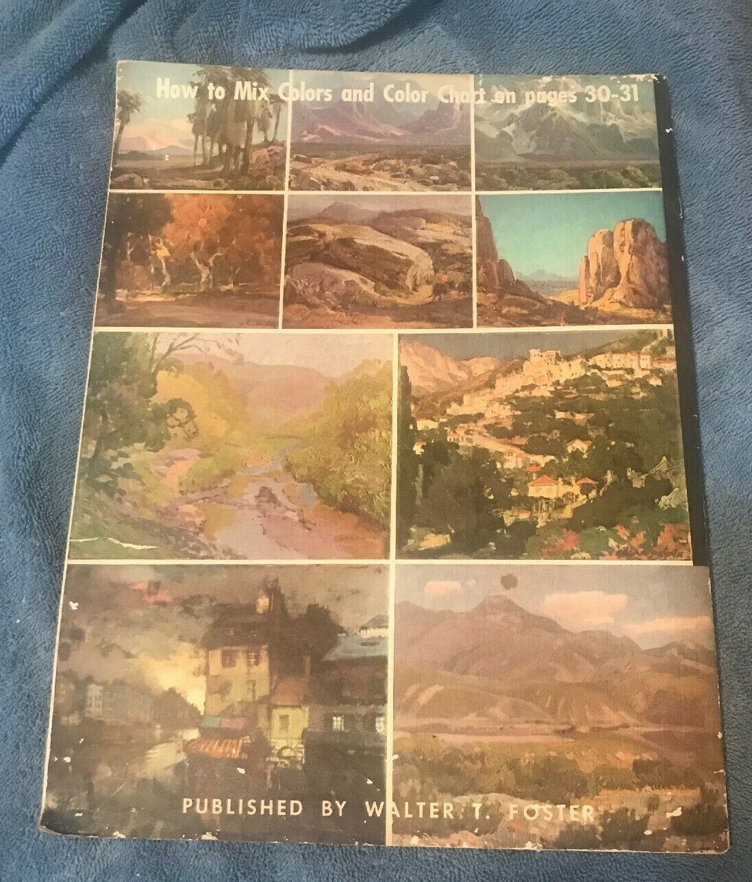 LOT of 3 Art of LANDSCAPE / ACRYLIC & FOSTER OIL PAINTING INSTRUCTIONAL BOOKS