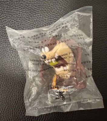 LOONEY TUNES PVC TOY FIGURE TAZ W/ GLASSES KFC KOREA MIP!