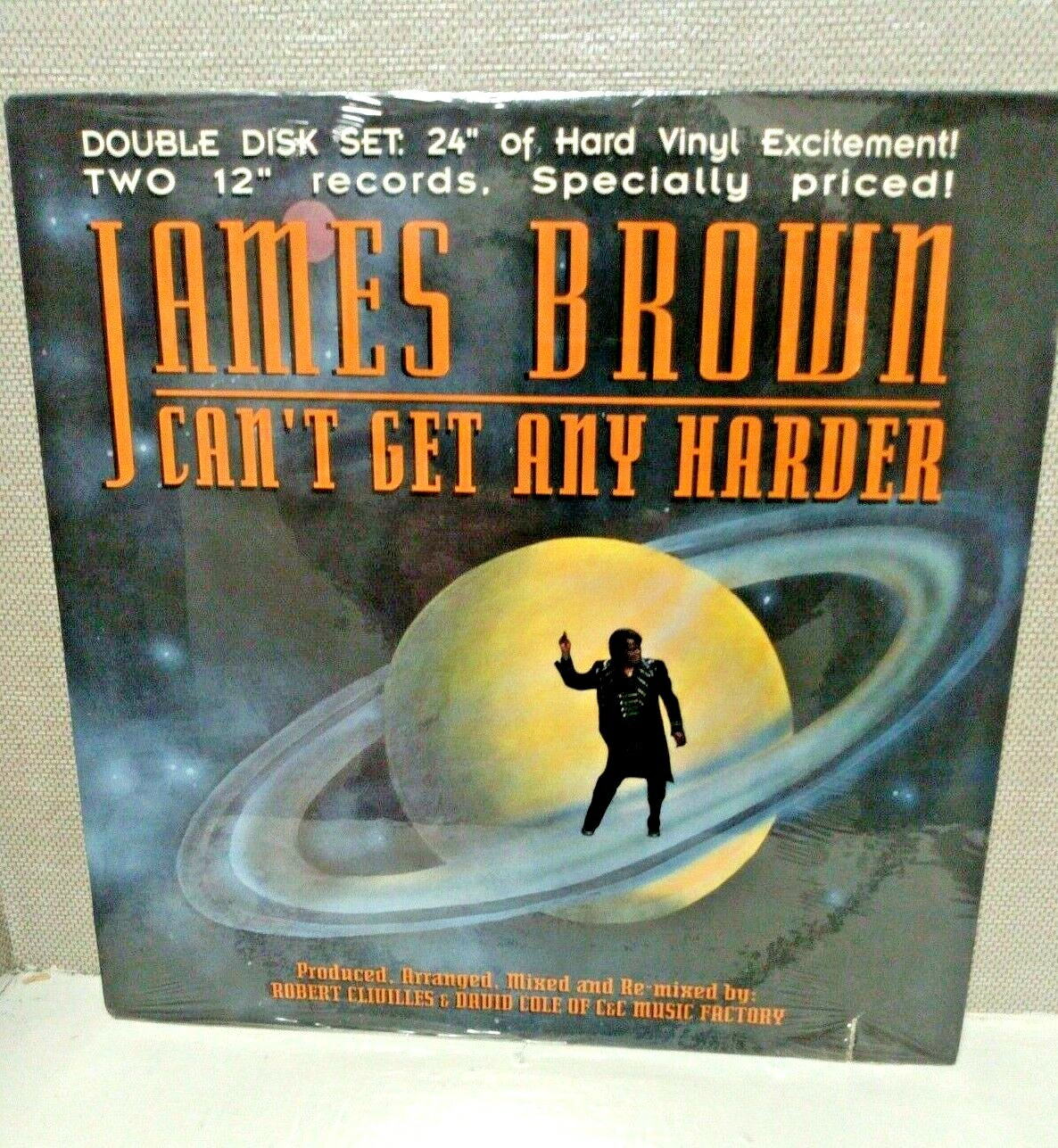 James Brown　Can't Get Any Harder レコード James Brown 'Can't Get Any Harder Album' Double 12