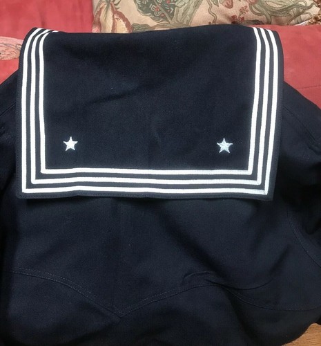 Vintage US NAVY Dress Uniform Cracker Jack Donald Duck Wool Man’s Jumper 42R