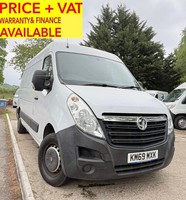 2019 Vauxhall Movano 2.3 CDTi 3500 FWD L2 MWB **Only 75,000 Miles** PANEL VAN Di