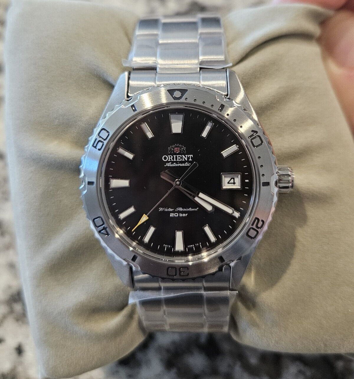 オリエント ORIENT Mako40 RN-AC0Q01B ブラック 自動巻き ORIENT オリエント Orient Mako オリエントマコ 40 コンパクト