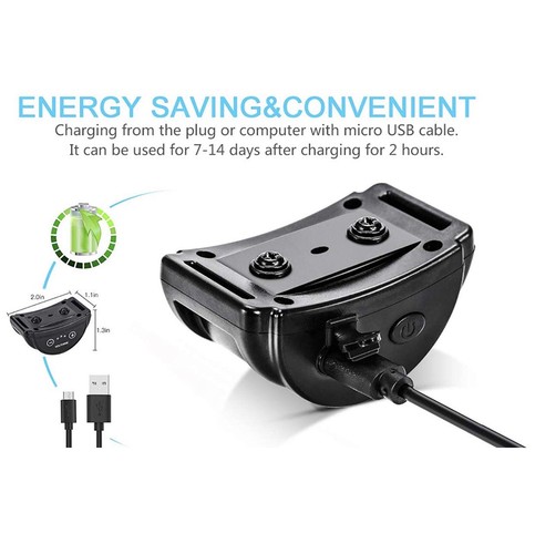 The Silencer Bark Collar Adjustable No Barking Pet Training Collar by HJP