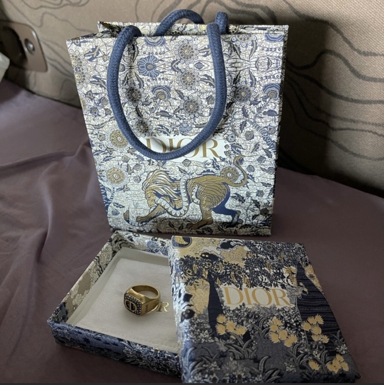 ChristianDior ディオール   モンテーニュ リング DIOR | 30 Montaigne Prestige リング メタル & クリスタル