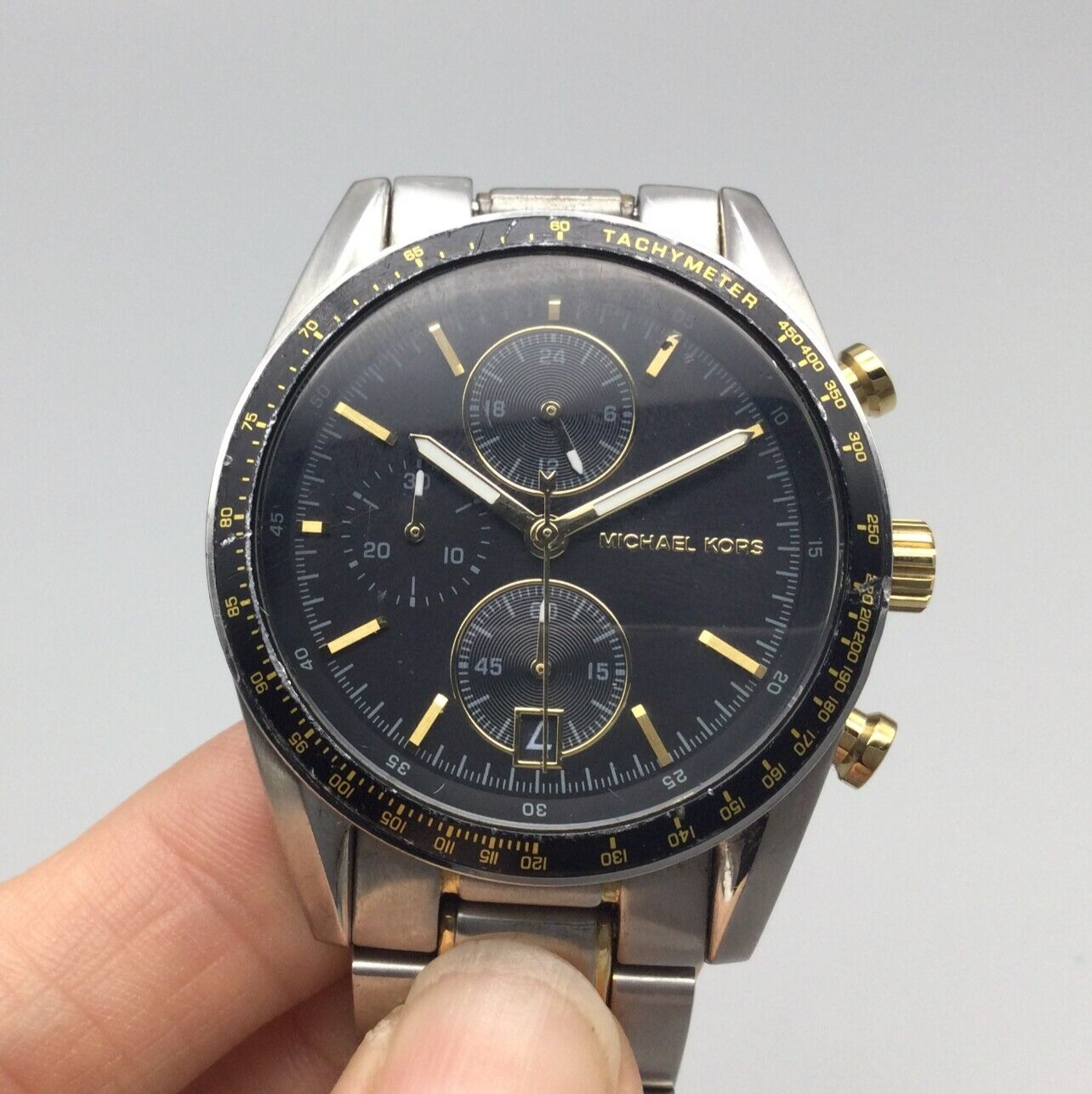 Michael Kors Accelerator Chronograph Watch Men 38mm MK-8368 Michael Kors Accelerator Chronograph Watch Men 38mm MK-8368