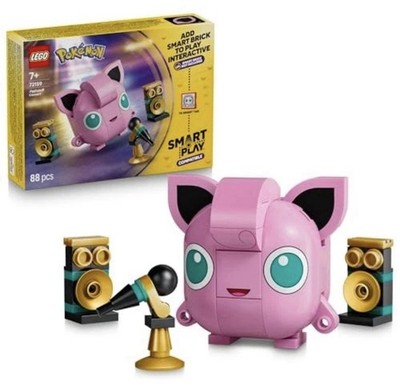 LEGO Pokémon 72159 SMART Play Jigglypuff Concert 88pc BNIB Sealed New AU NSW
