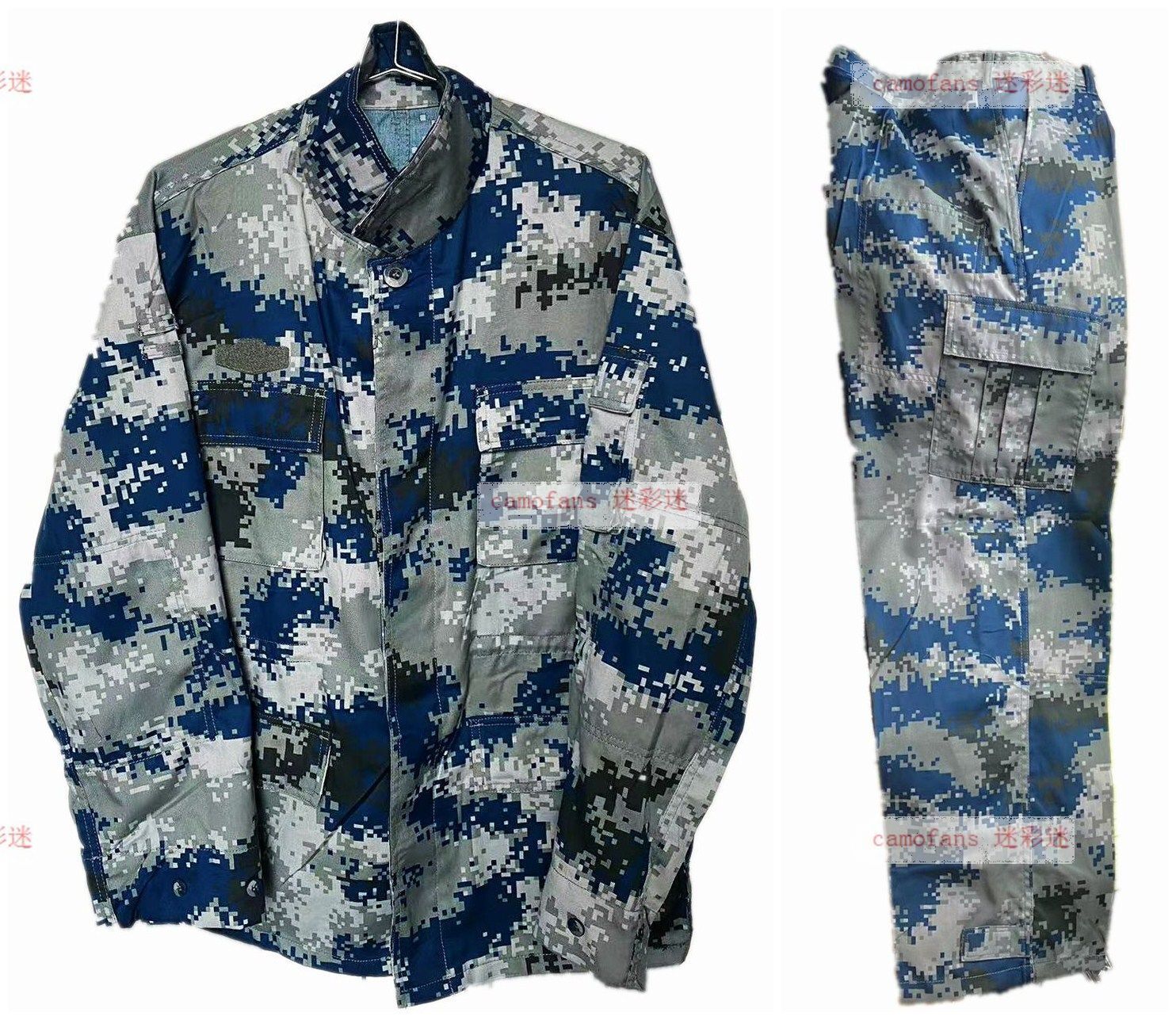 Used China PLA Army Air Force Airborne 07 Type Blue Urban Used China PLA Army Air Force Airborne 07 Type Blue Urban