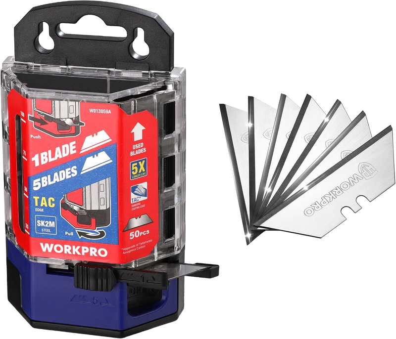 Utility Knife Blades 50-Pack for TAC Diamond Coated SK2M