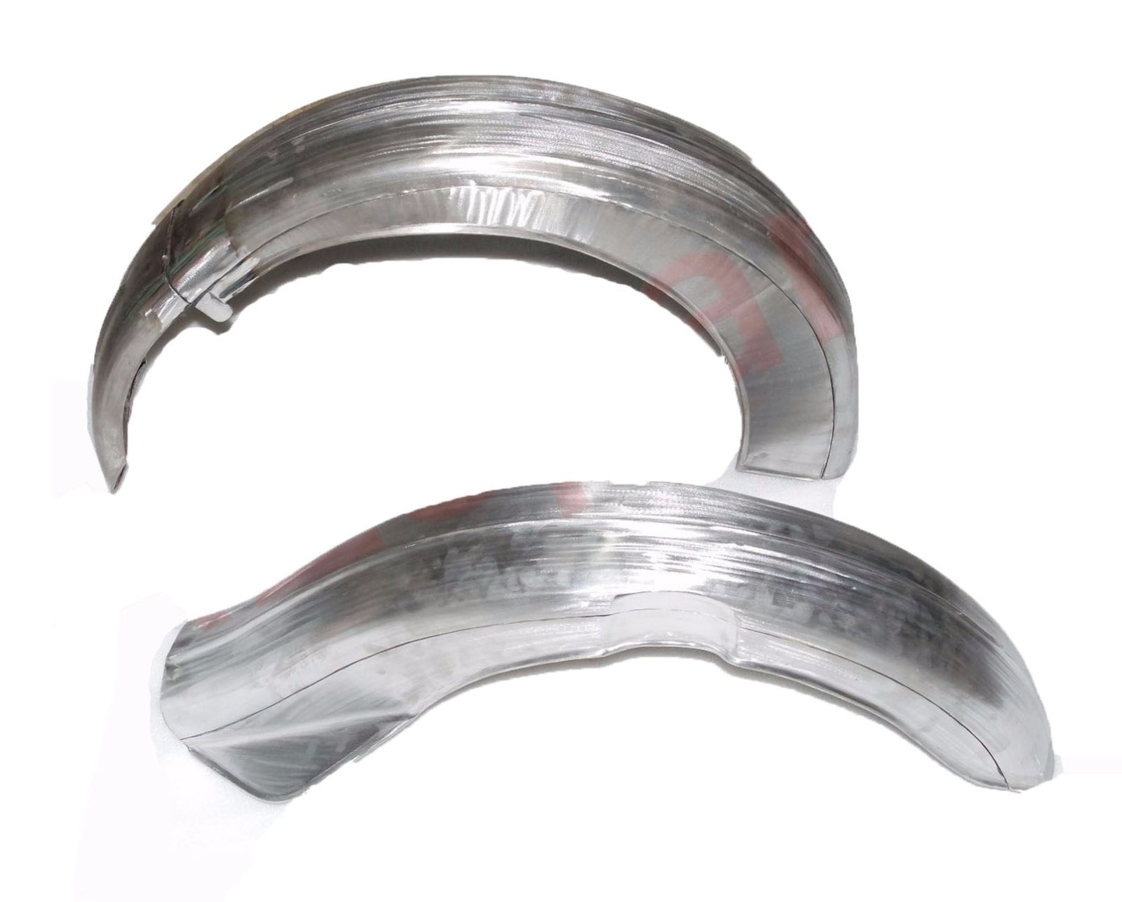 Ariel VB600 Front & Rear Mudguard Fender Raw Steel For Girder fork Models