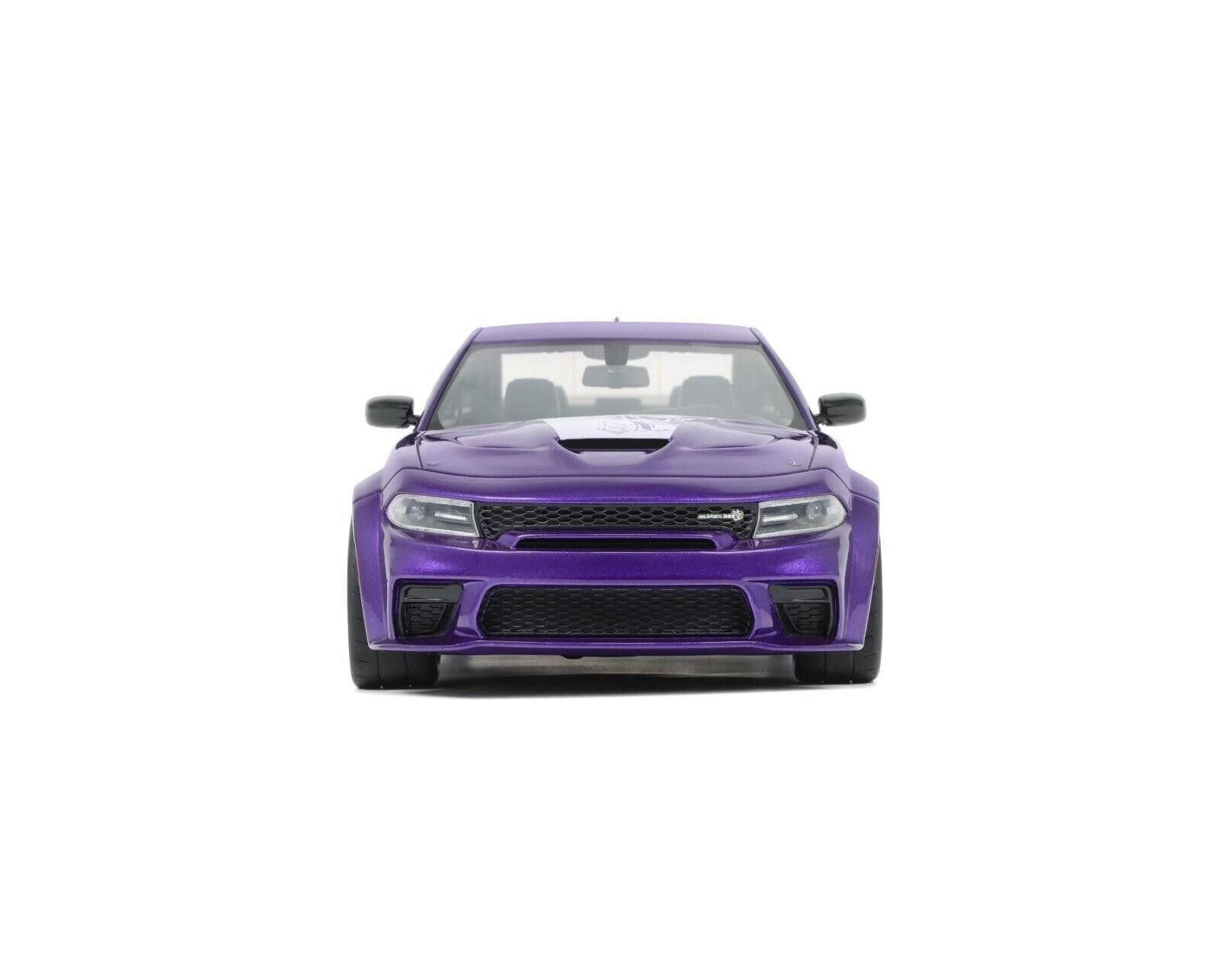 1/18 Dodge Charger Super Bee 2023 Purple Resin Model Car by 1/18 Dodge Charger Super Bee 2023 Purple Resin Model Car by