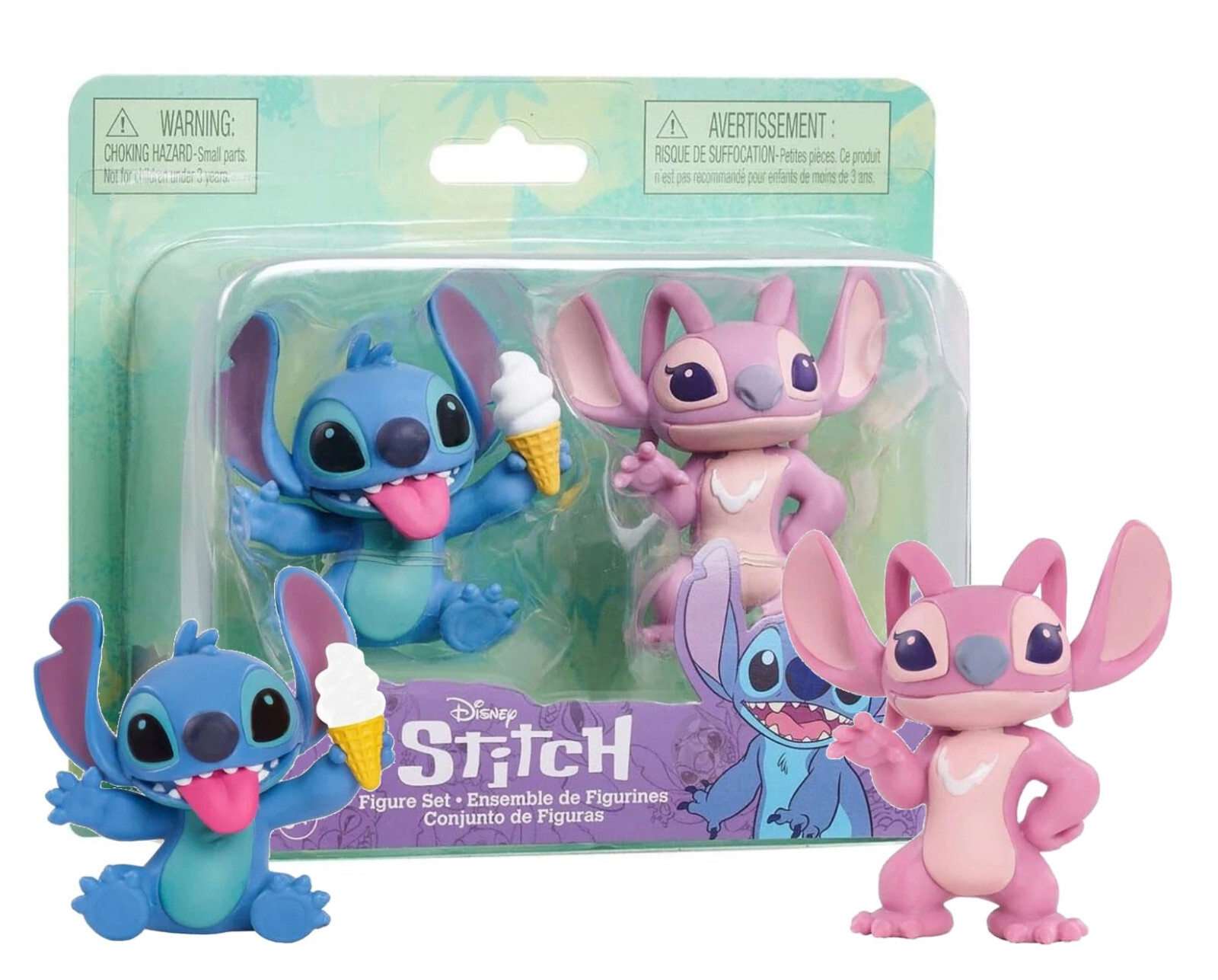 【値下げ中】Popmart DISNEY Stitch 2点セット 新品未開封 Disney Stitch Figure Set Angel & Stitch 2-Pack New in