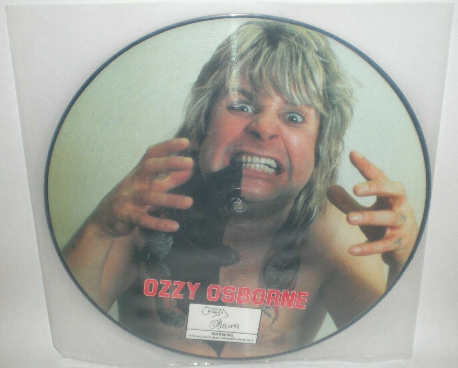 Ozzy Osbourne - Interview Picture Disc ( LP ) 1986 Made In