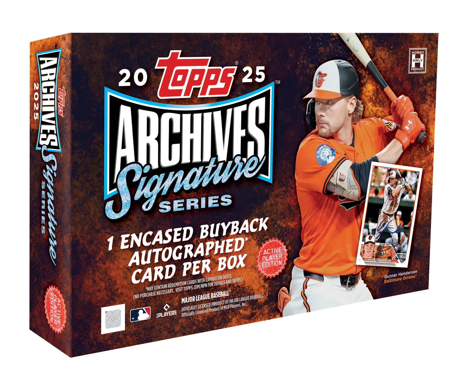 1of1 Topps Archives Signature ゴールドシュミット 2025 TOPPS ARCHIVES SIGNATURE SERIES HOBBY BOX (1 AUTO) MLB