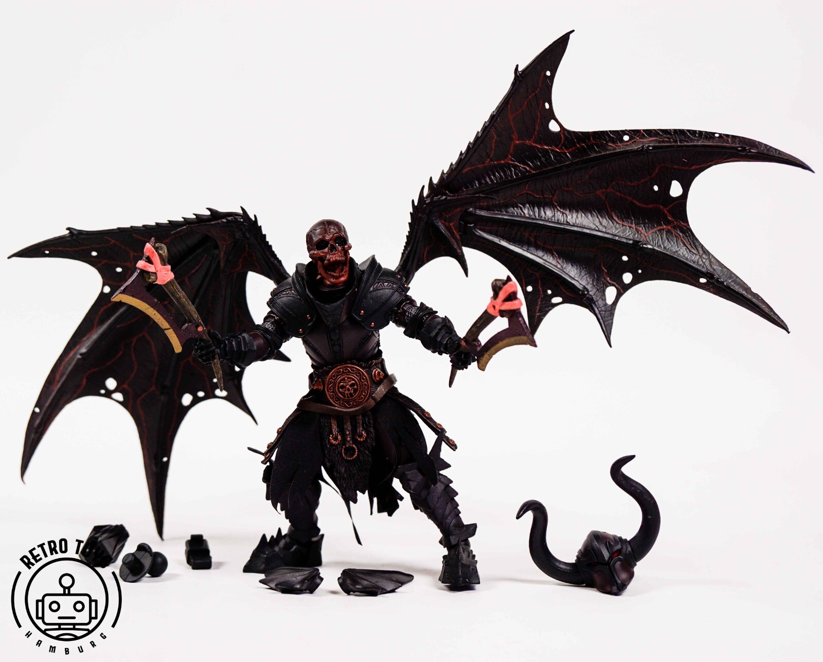 MYTHIC LEGIONS THE UNKNOWN ONE 100% Komplett Deluxe Action