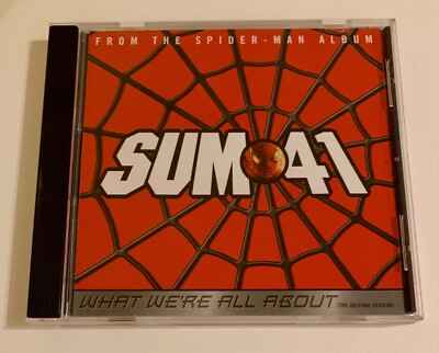 Promo CD Single Sum 41 What We're All About (Original Version) Spider-Man (2002)