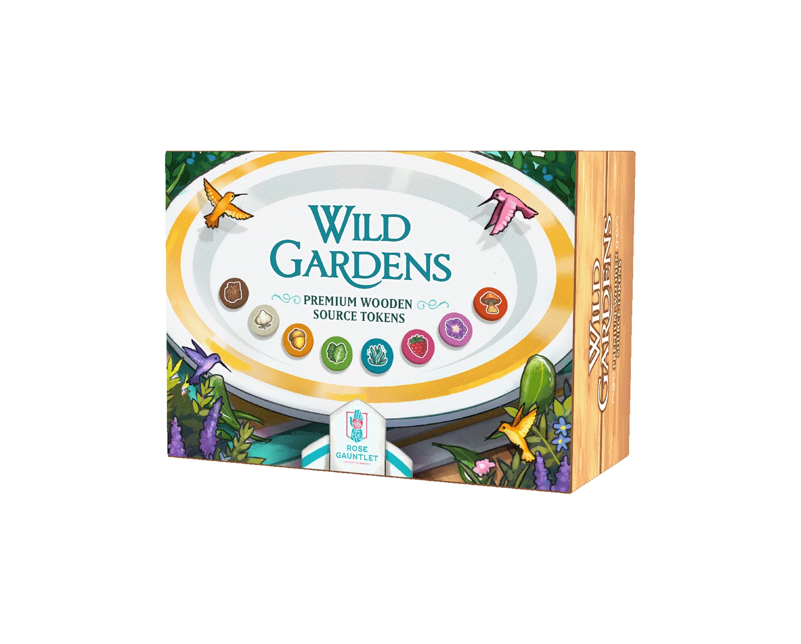 Wild Gardens: токены (ы) премиум-класса Wooden Source [Расширение]