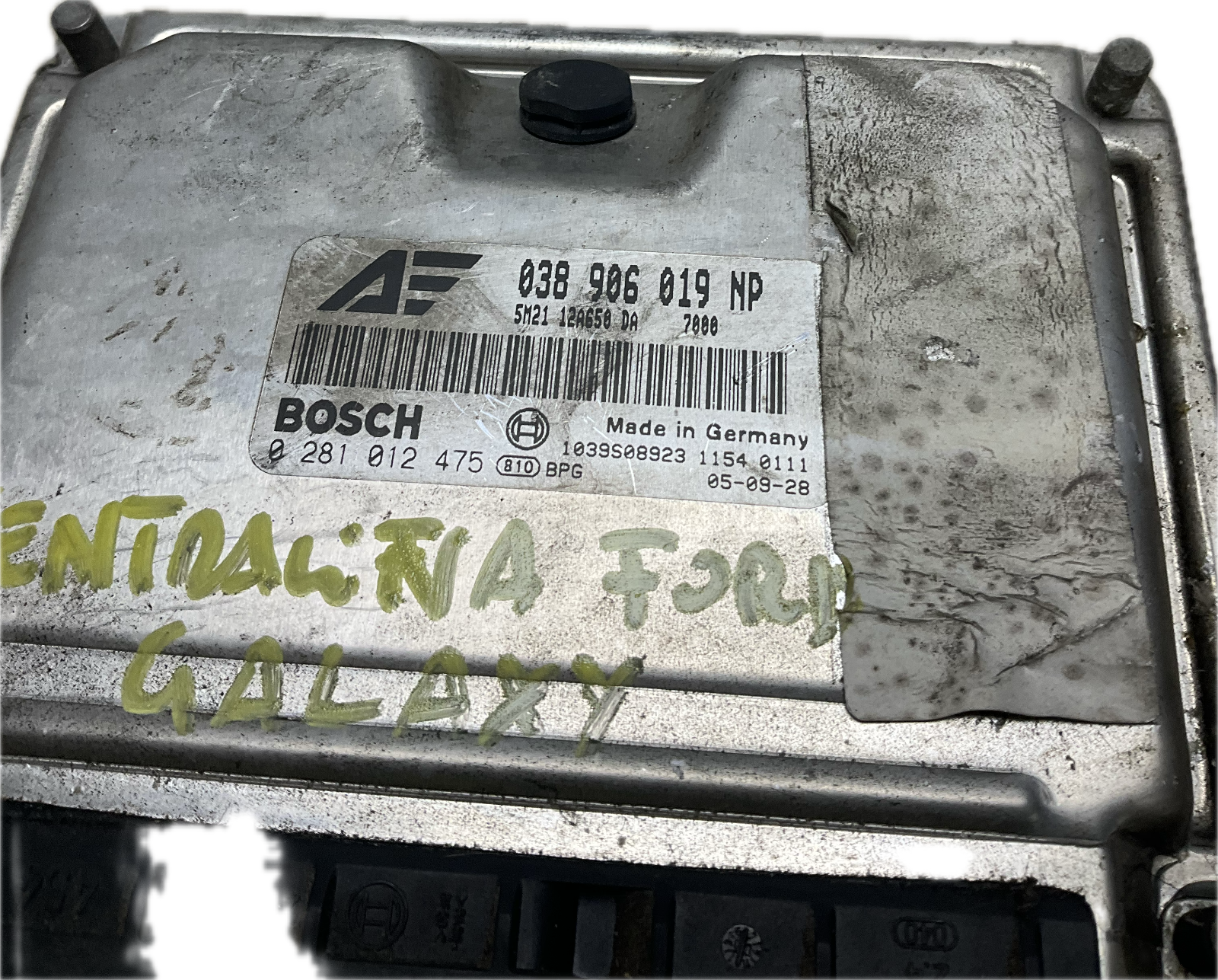 Centralina motore FORD GALAXY VOLKSWAGEN SHARAN codice 038906019NP 0281012475