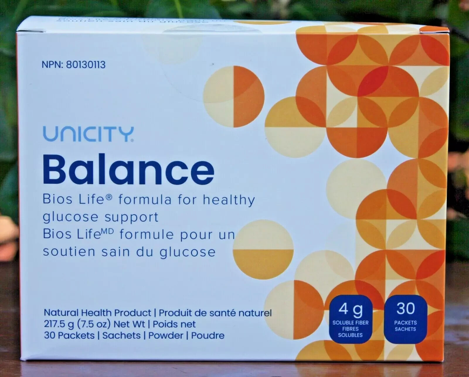 Unicity BALANCE BIO LIFE 30 Packets/Sachets Natural Orange