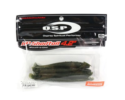 OSP Soft Lure HP Shad Tail 4.2 Inches W-001 (7111)