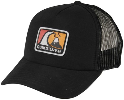 Кепка Quiksilver Breeze Blocked Trucker, черная, новинка