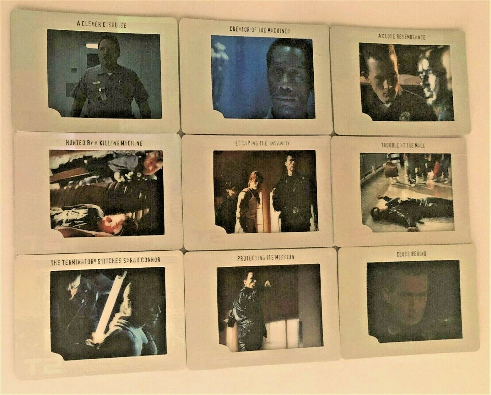 TERMINATOR 2 ALL-FILMCARDZ (Artbox)CYBER-ETCH Chase Card