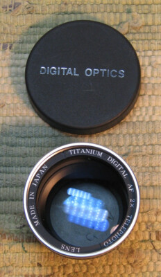 TITANIUM DIGITAL AF 2X TELEPHOTO LENS MADE IN JAPAN