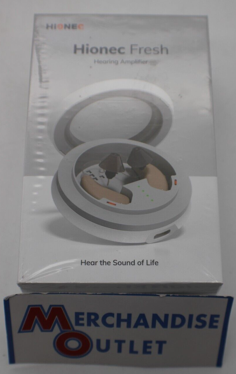 Hionic Fresh Rechargeable Hearing Amplifier, NEW