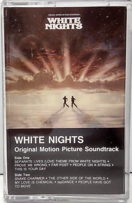 White Nights Original Motion Picture Soundtrack 1985 Atlantic Cassette Tape