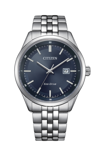 Pre-owned Citizen Bm7560-59l Eco-drive Stainless Steel Men Watch Usus