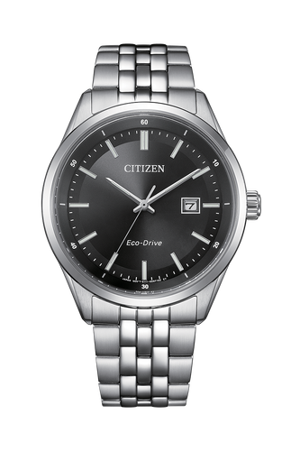 Pre-owned Citizen Bm7560-59e Eco-drive Stainless Steel Men Watch Usus