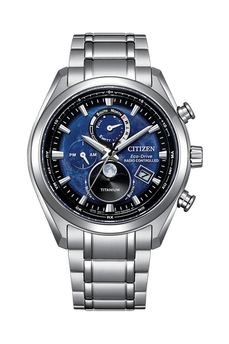 Pre-owned Citizen By1010-81l Titanium Eco-drive Radiocontrolled Men Watch Usus