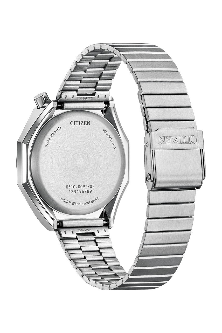 Pre-owned Citizen Tsuno Chronograph Quartz Stainless Steel Men's Watch An3700-62a