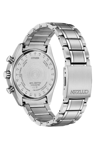 Pre-owned Citizen By1010-81x Titanium Eco-drive Radiocontrolled Men Watch Usus