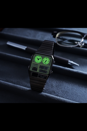 Citizen ANA-DIGI TEMP 腕時計 Citizen JG2147-85X Ana Digi Temp 80s Dual Temperature