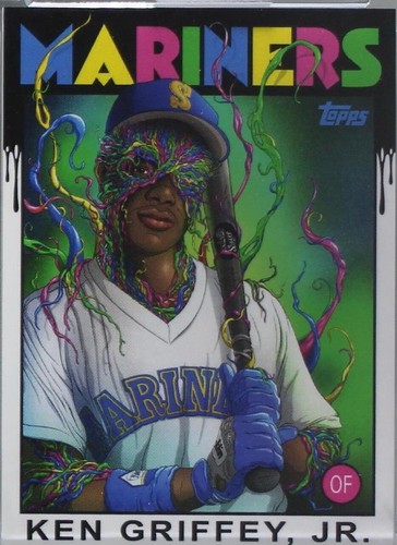 Ken Griffey Jr. by Ermsy - Topps Project 70 Card #702 - Mariners