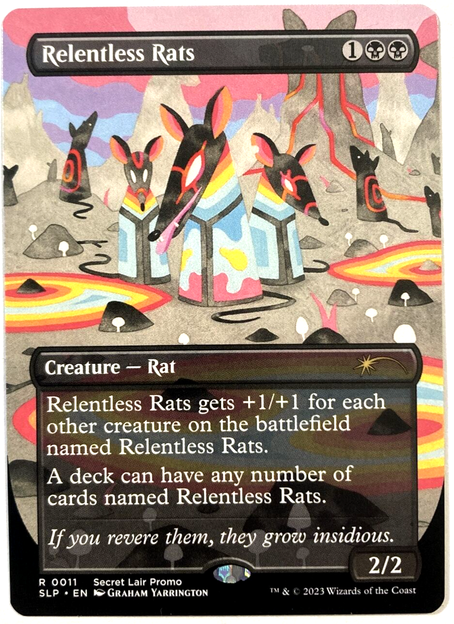 執拗なネズミ　Relentless Rats SLD757 psa10 foil Relentless Rats | Fifth Dawn - Japanese | Star City Games