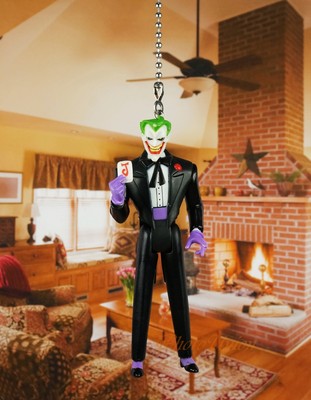 DC Comics Dark Knight Batman Joker Ceiling Fan Pull Light Lamp Chain K1141 D
