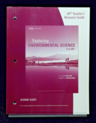 NEW Exploring Environmental Science for AP Teachers Edition Resource Guide