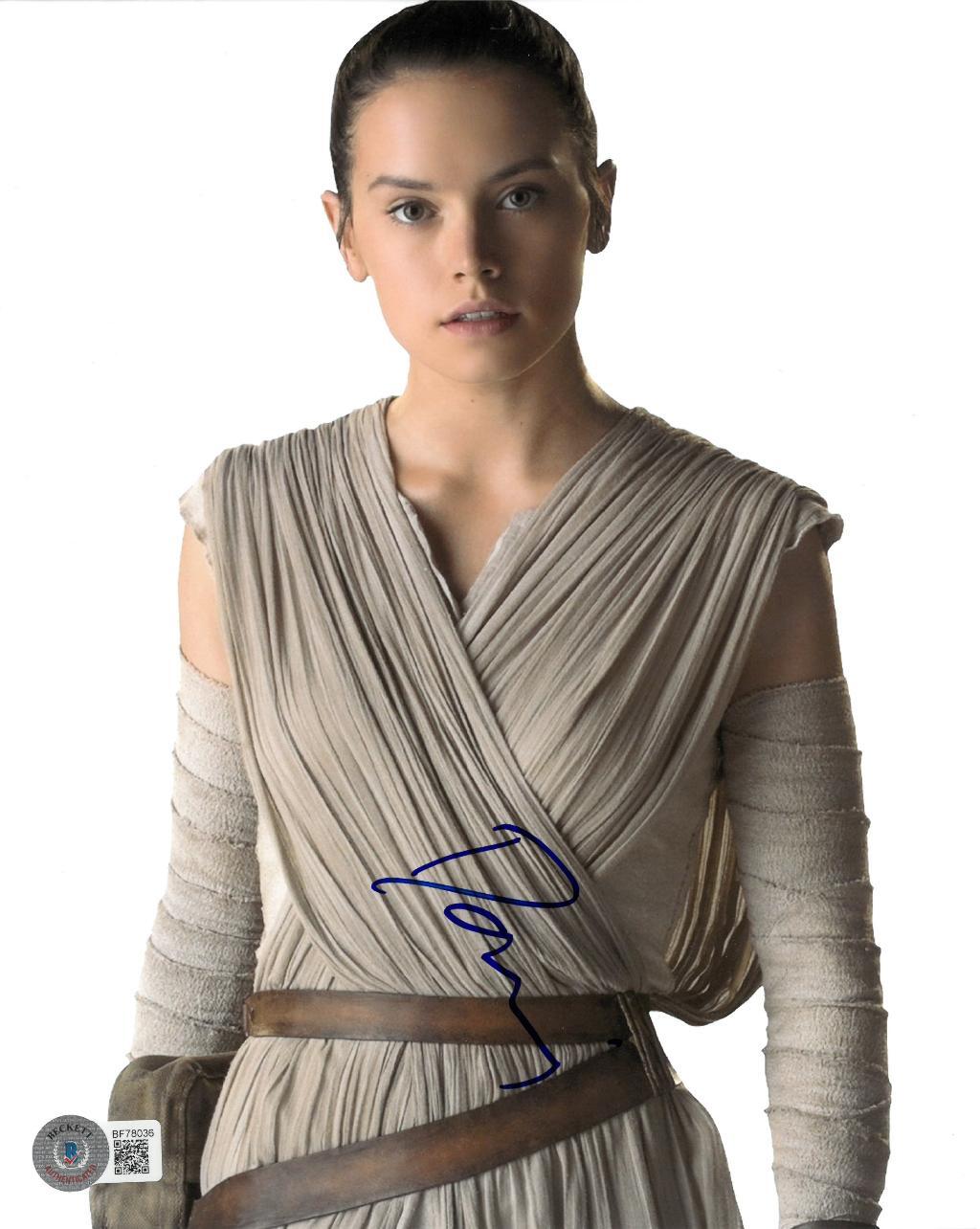 ■ Daisy Ridley デイジー・リドリー ★直筆サイン★ スターウォーズ : フォースの覚醒 STAR WARS : THE FORCE