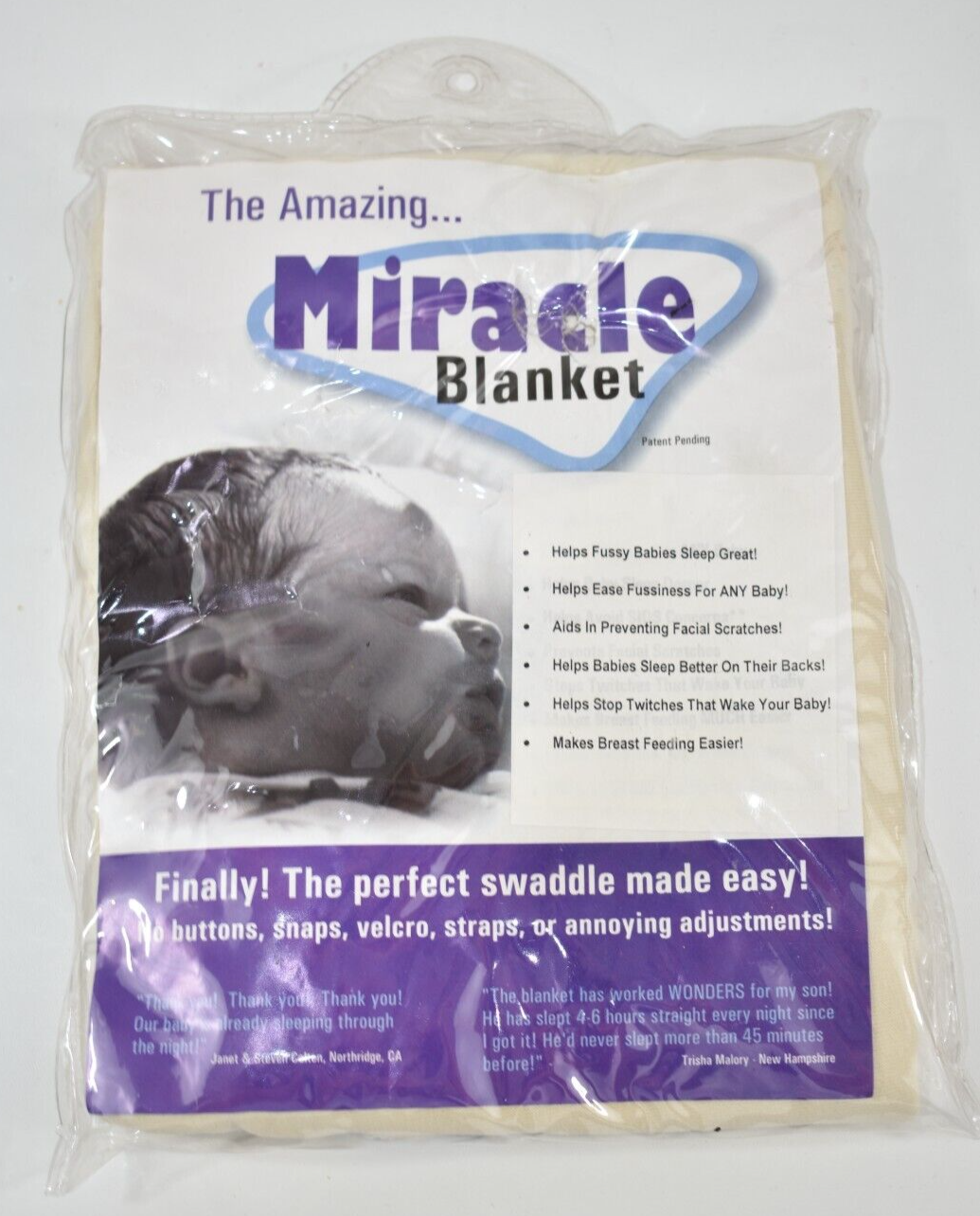 Baby Swaddle Wrap Natural Beige Neutral