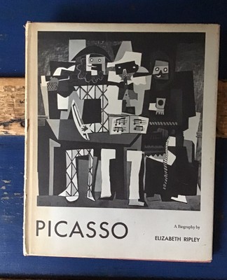 Pablo Picasso A Biography by Elizabeth Ripley 1959 Hardcover Illustrated Vintage