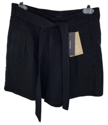 Vero Moda Women s Medium Shorts Paperbag Waist Tie 100% Tencel Lyocell New $45