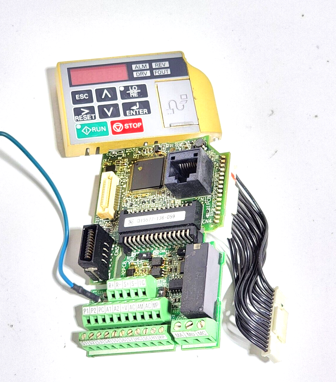 Yaskawa Mounted ETC740013-S1025 w/ ETC740025 Control board Yaskawa Mounted ETC740013-S1025 w/ ETC740025 Control board
