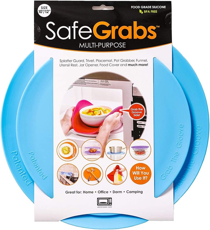 : Multi-Purpose Silicone Original Microwave Mat from Shark Tank | Splatter Guard