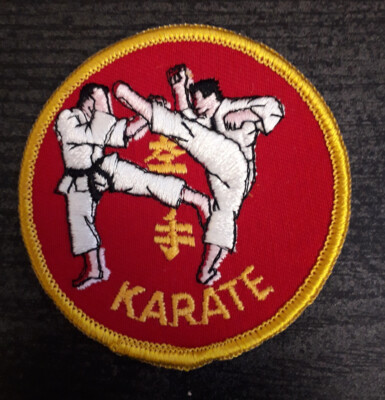 KARATE Aufnäher Patch  Abzeichen
