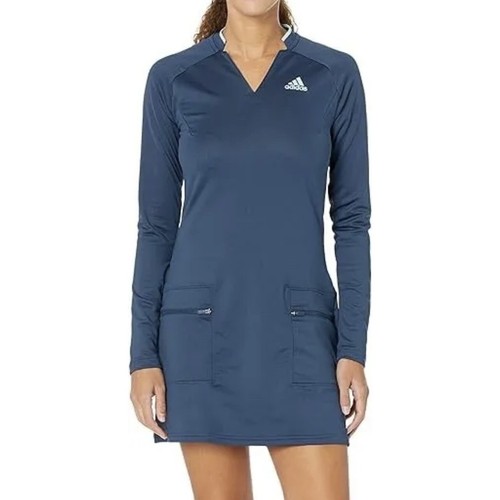Женское платье для гольфа Adidas WRP KT среднего размера M, синий #985