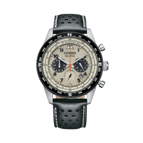 Pre-owned Citizen Future Force Series Eco-drive Chronograph Watch Ca4559-13a Usus