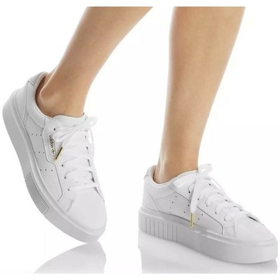 Adidas Originals Women's Sleek Super Sneaker Shoes Cloud White Size 8